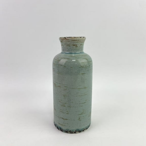 PetalPetite vases,Small Flower vase for Home Decoration, Modern Farmhouse Decoration, Living Room,Table Shelf, Centerpieces Decoration- 3.2"L x 3.2"W x 10"H - 16.9 oz