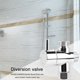 thumbnail image 5 of Válvula de desvío Wdftyju para grifo cabezal de ducha antiarañazos accesorios de baño, 5 of 6