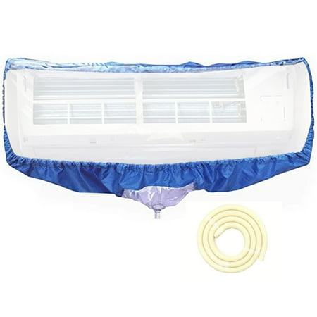 

Air Conditioner Waterproof Cleaning Cover kit with Support Plates Dust Washing Clean Protector Bag for Mini-Split AC Units