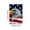 C, variant on Diceymbol Vibrant Firework American Flag Garden Flag Double Sided Waterproof Linen Banner for Front Porch Decor 12x18In
