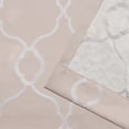 thumbnail image 3 of Exclusive Home Belmont Woven Blackout Grommet Top Curtain Panel Pair, Blush, 52x84, 3 of 6