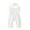 White, variant on Ymyiu Baby Girl Romper Newborn Infant Baby Girl Summer Clothes Sleeve Baby Girl Romper Headband 12 18 Months (Yellow,12-18 Months)