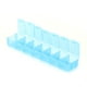 thumbnail image 4 of Caja De Plástico De 7 Rejillas, Pequeña Y Compacta Caja De Reembalaje De Viaje De 7 Rejillas Pequeñas Resistente A La Corrosión Para Herramientas De Pintura Para Piezas De Arte, 4 of 7