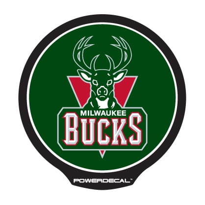 Powerdecal Pwr70001 Decal Nba R Series Milwaukee Bucks Logo Backlit Led Round Green Red Silver Black Plastic 4 5 Inch Diameter Walmart Canada