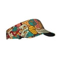 thumbnail image 2 of Easygdp Funny Owl Bird Stretchy Visor - Unisex Visor Hat for Men and Women, UPF 50 Sun Protection Visor, Ultra-Light, 2 of 8