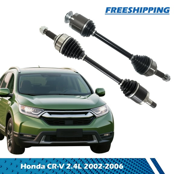 Civiland Pair Front CV Axle Shaft for Honda CR-V 2.4L 2002-2006