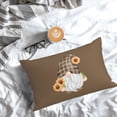 thumbnail image 5 of Pofeuu Sunflower Gnomes 4 Print Polyester Microfiber Plush Pillowcases, Super Soft and Cozy Pillow Case Covers with Envelop Closure（Pillow core not included）-20"x30", 5 of 6