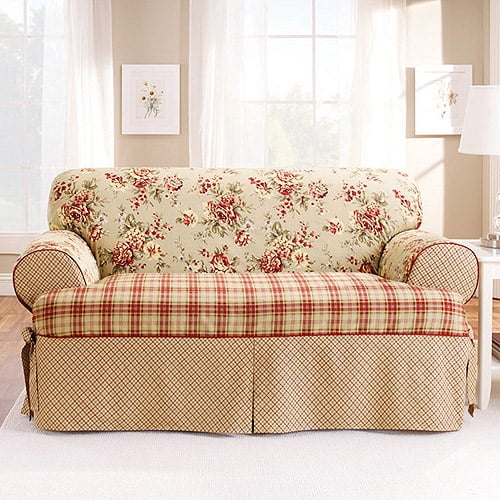 Sure Fit Lexington T Cushion Loveseat Slipcover Com Sure Fit Lexington T Cushion Loveseat, Surefit T Cushion Sofa Covers