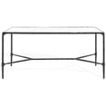 thumbnail image 2 of Safavieh Couture Isabellina Metal and Glass Glam Coffee Table, Black/Clear, 2 of 10