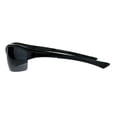 thumbnail image 3 of Mens Baseball Half Rim Warp Sunglasses With Bifocal Reading Lenses Black 1.5, 3 of 4