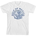 thumbnail image 3 of Gulf of Mexico Forever Vintage Skeleton Youth White Crew Neck Short Sleeve Tee-Medium, 3 of 4