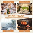 thumbnail image 5 of 2Pcs Transparent Glass Candle Holder Tube Shade (H:5.9" OD:2.6"), 5 of 6