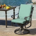 thumbnail image 3 of ARDEN Outdoor Chair Cushion 16.5 x 18, Aqua Leala, 3 of 11