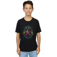 thumbnail image 2 of Harry Potter Boys Neon Hogwarts Crest T-Shirt, 2 of 5