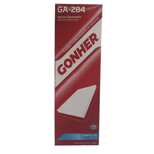 Filtro de Aire GA-284 Gonher Ford Fiesta 1.6L 2003 al 2010