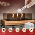 thumbnail image 2 of Wekvgz 48Pcs Tabletop Fire Pit Temperature Resistant Ceramic Wool Wick Ceramic Wool Wick Sponge Extend Burning Time Table Top Firepit Cotton for Tabletop Firepit Bioethanol Fireplaces, 2 of 11