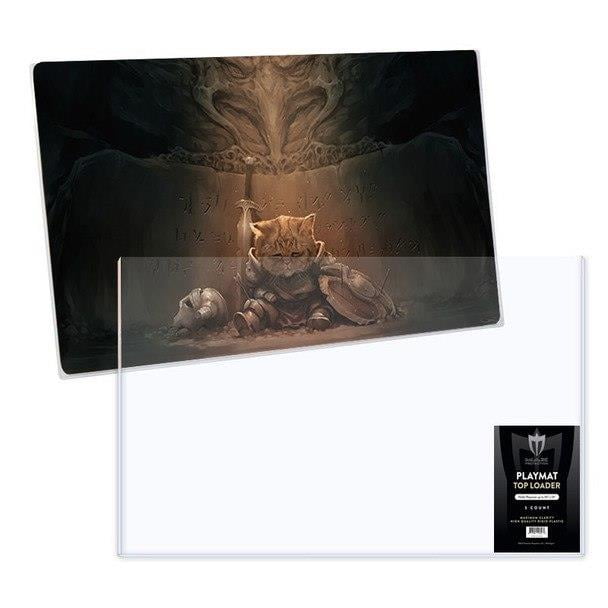 Playmat Holder Toploader 24" x 14" (5) New