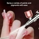 thumbnail image 5 of Juego de aerógrafo inalámbrico, cepillo de aire de mano automático para maquillaje de uñas, 5 of 8