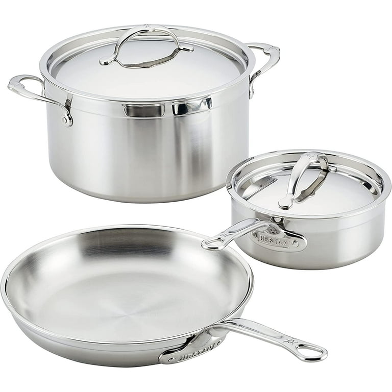 Hestan ProBond Forged Stainless Steel - 8 Qt Covered Stock Pot