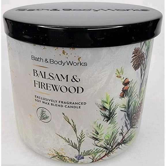 Balsam & Firewood 3-Wick Scented Candle