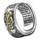 thumbnail image 2 of Silver Adjustable Alloy Ring for Men Preferred Quality and Durable Suitable for Home Use, 2 of 3