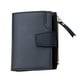 thumbnail image 1 of Laklulu Monedero de mujer corto con cremallera cartera multitarjeta triple pliegue bolso de mujer, 1 of 5
