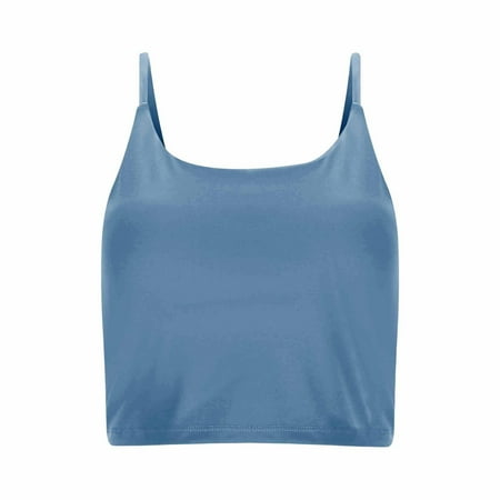 YHGFVOKJ Bras for Women Sexy Yoga and Beautiful Back Underwear Comfortable Seamless without Steel Rings Strap Gathering Bra Backless Bra Sky Blue XL