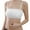 White, variant on TSADFHJI Womens Padded Bandeau Bra Wire Free Strapless Convertible Bralettes Basic Layer Tube Top Bra Bras for Women Crotchless Plus Size Bras for Women Role Play Costume Outfit White One Size