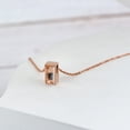 thumbnail image 2 of Anavia See You Cremation Necklace for Ashes, Mini See Through Urn Necklace, Mini Cube Cremation Pendant, Cremation Jewelry, Memorial Jewelry, Mini Urn-[Rose Gold], 2 of 7