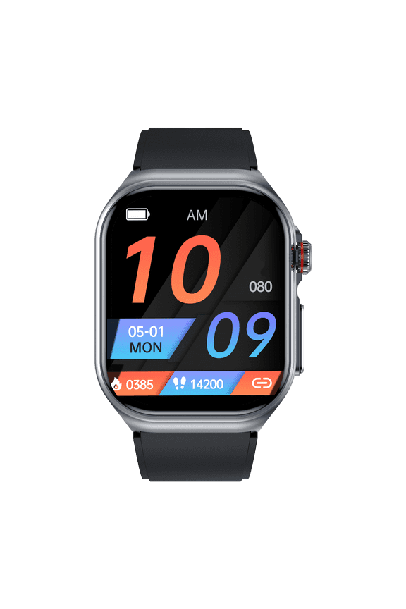 Smart Watch Fitness Tracker for Android and iPhone AMOLED Screen Multiple Sports Modes Pedometer Timer Stopwatch Make/Answer Calls Message Notifications IP68 Waterproof