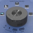 thumbnail image 3 of TITOUMI Mini Projector Smart LED 1080P Portable Movie Projector Home Theater Projector for iPhone, 3 of 8