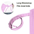 thumbnail image 6 of TOPTIE Kids Aprons with Pocket & Adjustable Strap, Child Chef Bib Apron for Kitchen Cooking Baking Painting-Light Pink-L, 6 of 7