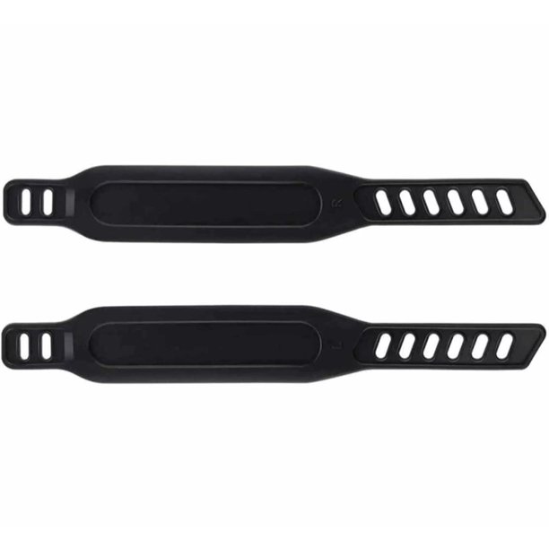Correas para pedales de bicicleta Correas para pedales de goma Pedales universales para bicicletas Correas ensanchadas Correas para bicicletas estáticas Clips para los dedos del pi