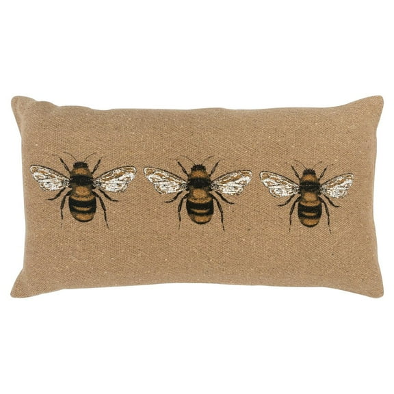 Rizzy Home 14" x 26" Cotton Pillow Cover in Natural