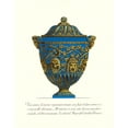 thumbnail image 2 of Piranesi 12x14 White Modern Wood Framed Museum Art Print Titled - Blue Urn III, 2 of 4