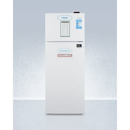General purpose refrigerator-freezer with digital controls  internal fan  alarm/thermometer  and 2-8C refrigerator section