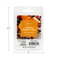 thumbnail image 4 of (5 pack) Mainstays 6 Cube Wax Melts, Cranberry Mandarin Spice, 1.25 oz, 4 of 6