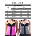 thumbnail image 3 of SAYFUT Women's Noprene Underbust Corset Shapewear Waist Trainer Cincher Steel Boned Body Shaper Vest with Adjustable, 3 of 6
