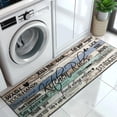 thumbnail image 6 of Farmhouse Kitchen Area Rugs Non Slip Kitchen Rugs and Mats Washable Kitchen Mats for Kitchen Floor Mat Carpet Runner Area Rug for Hallway Laundry Decor 17"x47", 6 of 6