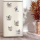 thumbnail image 5 of Imán para Refrigerador DIY 6 Uds Mariposa Diamante Diamante Forma Especial Wdftyju, 5 of 9