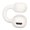 Blanc, variante sur Écouteurs à Clip d'Oreille Ouverts, Écouteurs BT Hi‐Fi à Réduction de Bruit, Écouteurs Sport avec Câble de Chargement, Écouteurs à Conduction Osseuse à Clip d'Oreille