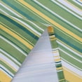 thumbnail image 5 of Rectangle Outdoor Tablecloth Waterproof Stain Resistant Table Linen Cloth with Umbrella Hole and Zipper for Patio Picnic Garden Party Table, 60x120 Green Stripe, 5 of 6