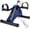 Blue, variant on Motorized Mini Exercise Electric Pedal Exerciser for Seniors Rehab , Under Desk Pedal Exerciser for Arm/ Fitness & Physical , 6 Levels Speed Adjustment