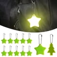 thumbnail image 3 of 2/10x Stars / Trees Bag Jewelry Accessories Reflective Keychain Hange Nice E9C5, 3 of 8