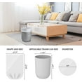 thumbnail image 2 of 4 Gallon Trash Bag - Unscented 4 Gallon Garbage Bags for Bathroom, Kitchen, Bedroom, 105 Count (15 Liter) …, 2 of 4
