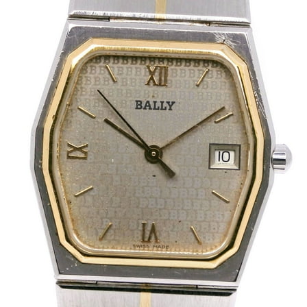 Pre-Owned BALLY Watch Stainless Steel Quartz Analog Display Ladies M182324001 (Good)