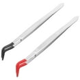thumbnail image 1 of OULII 2Pcs Crafting Tweezers Stainless Steel Assorted for Jewelry Making, 1 of 8