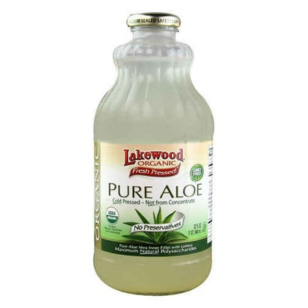 Lakewood Organic Aloe Vera Juice Qt - Walmart.com