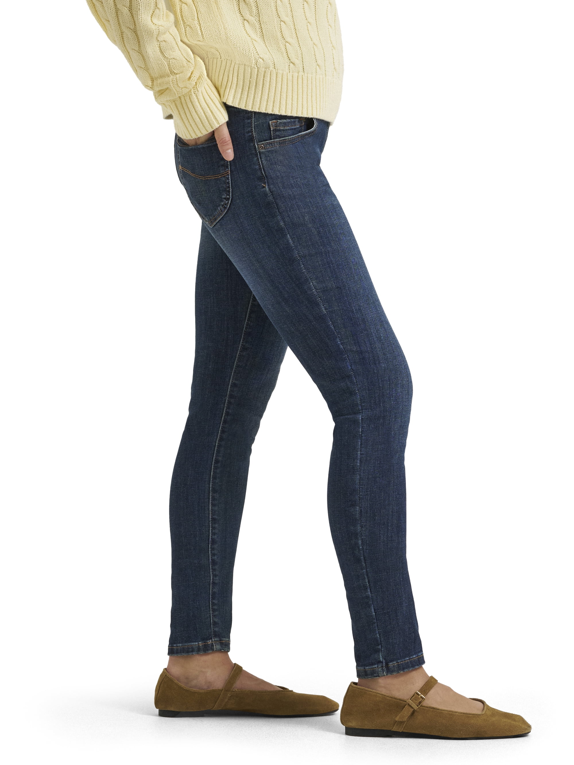 Lee Women's Sculpting Slim Fit Slim Leg Pull On Jean