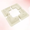 thumbnail image 3 of 4pcs/set Solar Panel Mounting Bracket White Corner Mounting Bracket Stand Support for Caravan Van Vehicle, 3 of 6